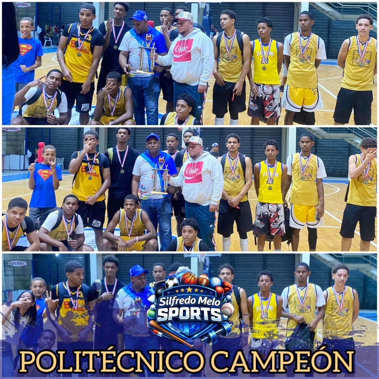 Politécnico de Azua Campeón de Baloncesto